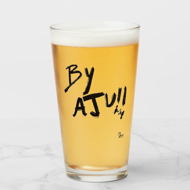 enjoy your beer. with this :) glass (Front Filled)