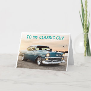 ENJOY YOUR BIRTHDAY "WITH ME" CLASSIC GUY CARD