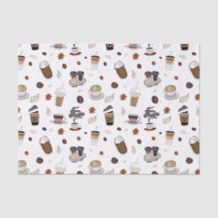 Enjoy Your Coffee Business Tissue Paper