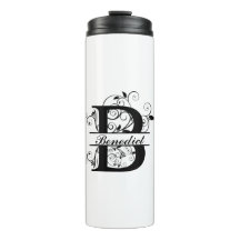 Enjoy your coffee with your personalized Monogram
