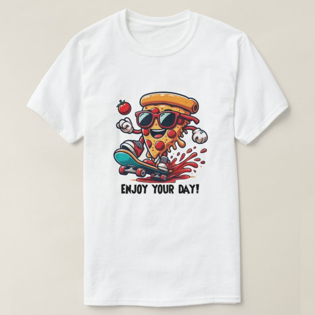 enjoy your day T-Shirt (Design Front)