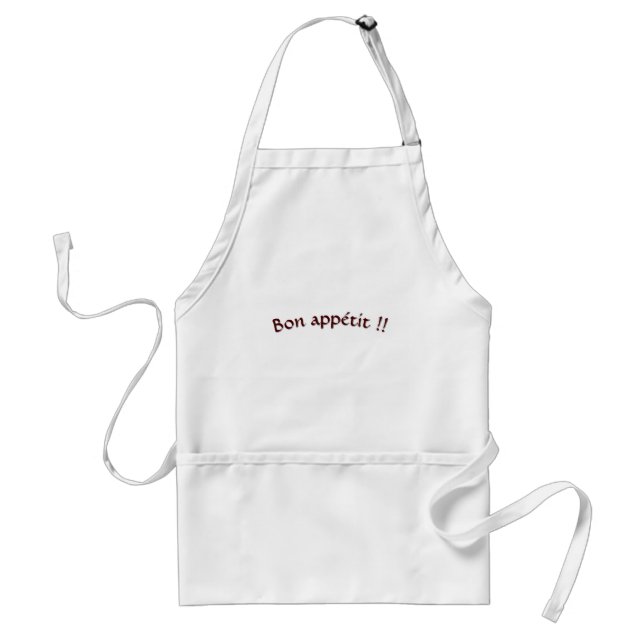 Enjoy your meal !! standard apron (Front)