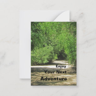 Enjoy Your Next Adventure Path Tunnel Graduation Card