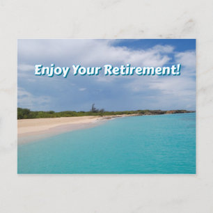 Enjoy Your Retirement Postcard