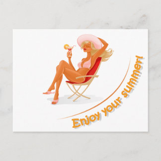 Enjoy your summer postcard