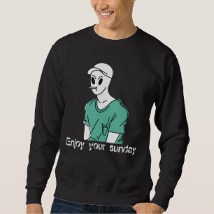 Enjoy your sunday black teen sweatshirt