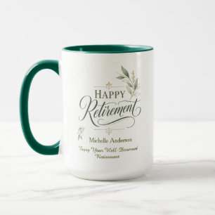 Enjoy Your Well-Deserved Retirement Personalized Mug