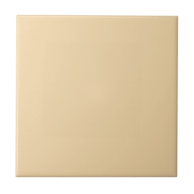 Enjoyably Light Yellow Square Kitchen and Bathroom Tile (Front)