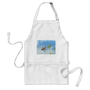 Enjoying a Swim Standard Apron