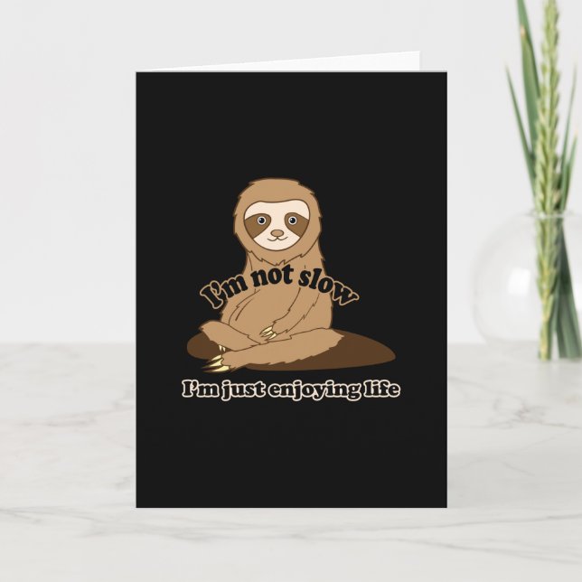 Enjoying Life Card (Front)