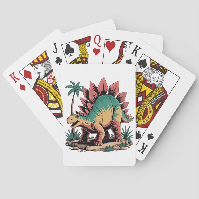 Enjoying life playing cards (Back)