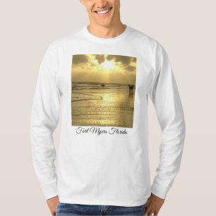 Enjoying The Beach at Sunset T-Shirt