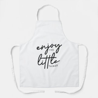 Enjoying The Little Things Apron
