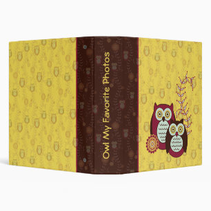 Enjoying the Sunshine Owls Binder
