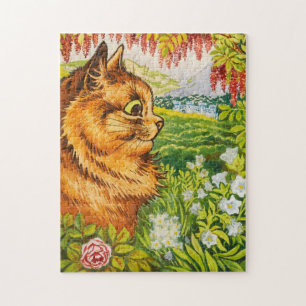 Enjoying the View by Louis Wain Jigsaw Puzzle