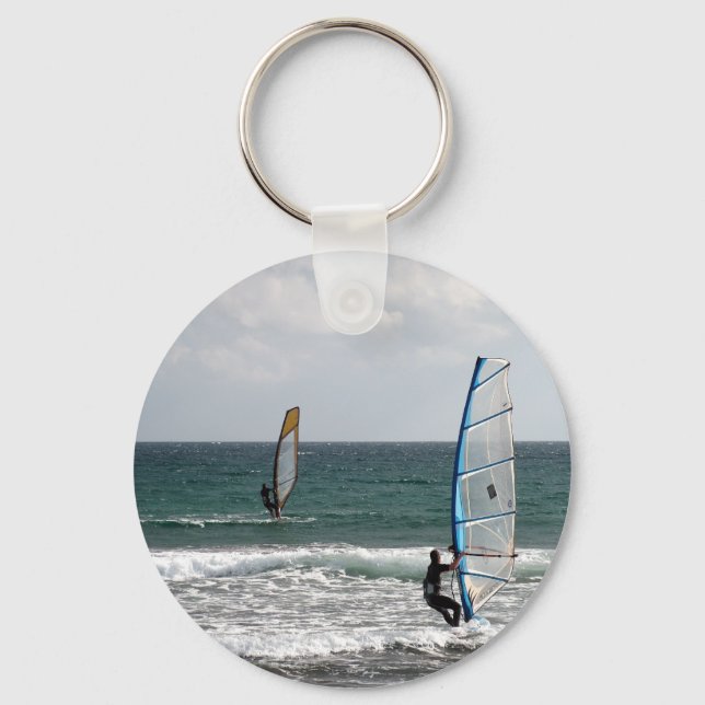Enjoying the wind keychain (Front)