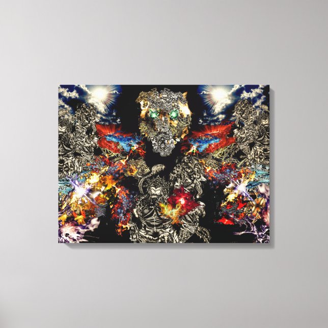 Enki Canvas Print (Front)