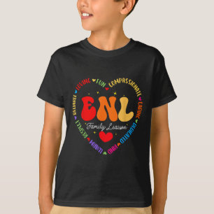 Enl Family Liaison Squad English New Language Squa T-Shirt