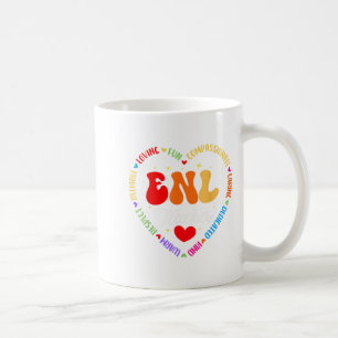 Enl Teacher Squad English New Language Squad Crew  Coffee Mug
