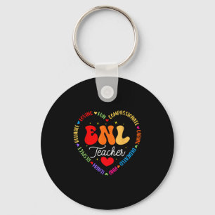 Enl Teacher Squad English New Language Squad Crew  Keychain