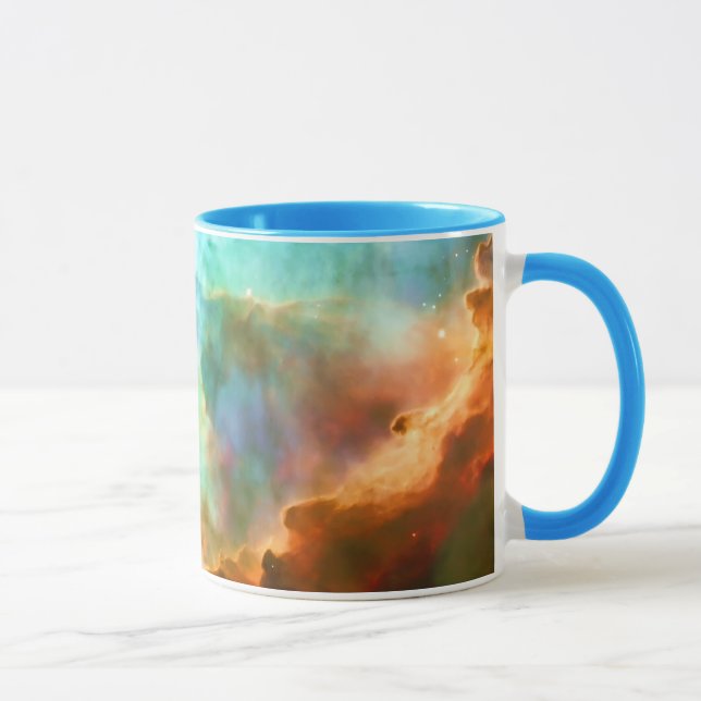 Enlarged Region of The Omega Nebula Mug (Right)