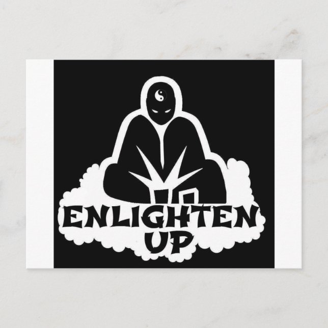 Enlighten Up Postcard (Front)