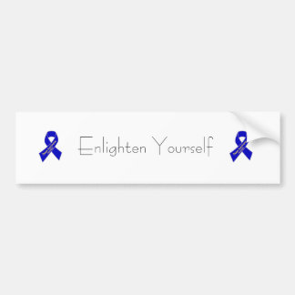 Enlighten Yourself Bumper Sticker