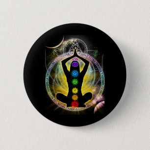 Enlightened 2 Inch Round Button