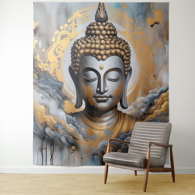 Enlightened Buddha Tapestry (In Situ)