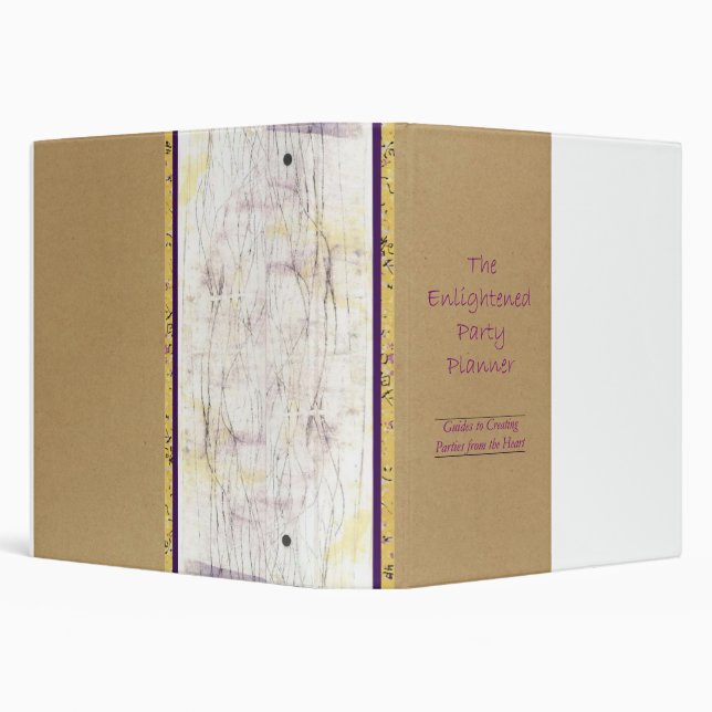 Enlightened Party Planner Binder (Background)