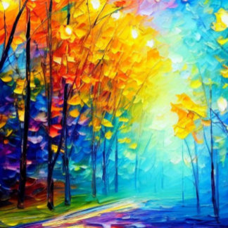 Enlightened Path Canvas Print