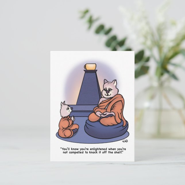 Enlightened  postcard (Standing Front)