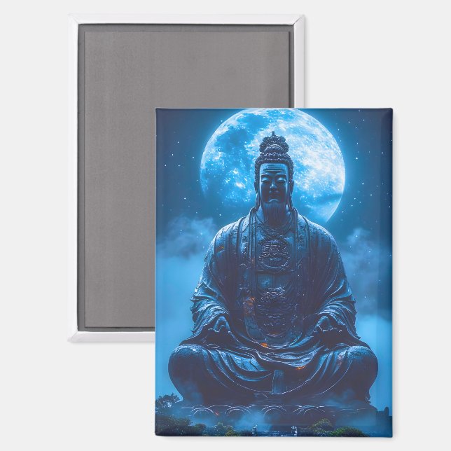 Enlightenment in Blue Magnet (Front/Back)