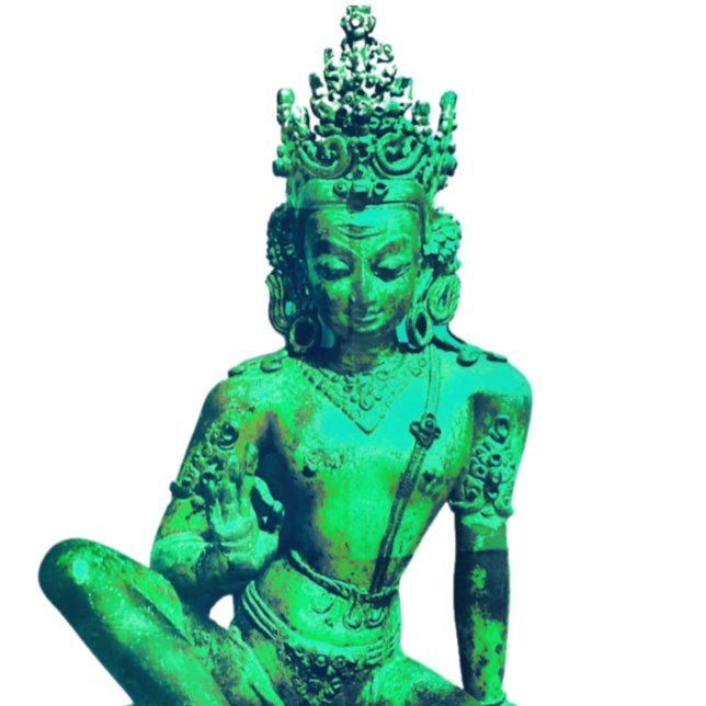 Enlightenment Throw Pillow (Creator Uploaded)