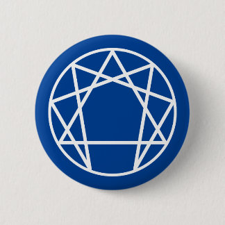 Enneagram Symbol 2 Inch Round Button
