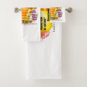 Enneagram Type 1 - I Am The Reformer Bath Towel Set