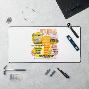 Enneagram Type 1 - I Am The Reformer Desk Mat