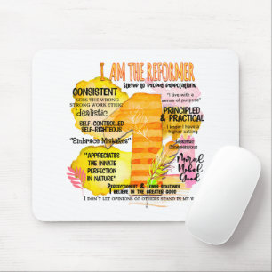 Enneagram Type 1 - I Am The Reformer Mouse Pad