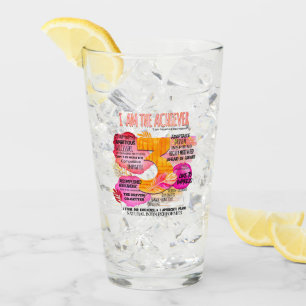 Enneagram Type 3 - I Am The Achiever Glass