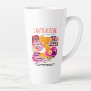 Enneagram Type 3 - I Am The Achiever Latte Mug