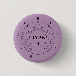 Enneagram Type 4 Button