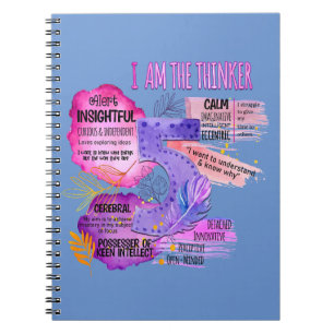Enneagram Type 5 - I Am The Thinker Notebook