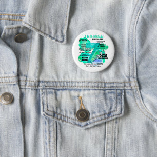 Enneagram Type 7 - I Am The Enthusiast 2 Inch Round Button