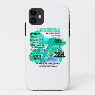 Enneagram Type 7 - I Am The Enthusiast iPhone 11 Case