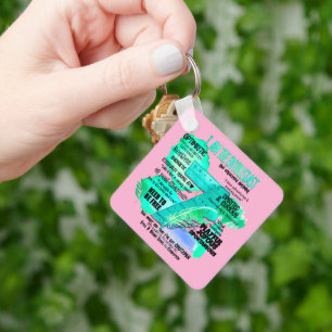 Enneagram Type 7 - I Am The Enthusiast Keychain