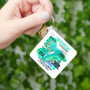 Enneagram Type 7 - I Am The Enthusiast Keychain