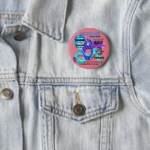 Enneagram Type 8 - I Am The Challenger 2 Inch Round Button
