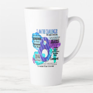Enneagram Type 8 - I Am The Challenger Latte Mug