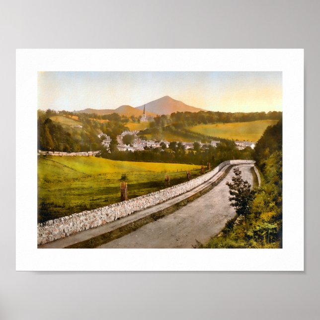 Enniskerry, County Wicklow, Ireland Poster (Front)