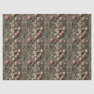 Ennui Elegance – Gothic Baroque Floral Pattern Tissue Paper